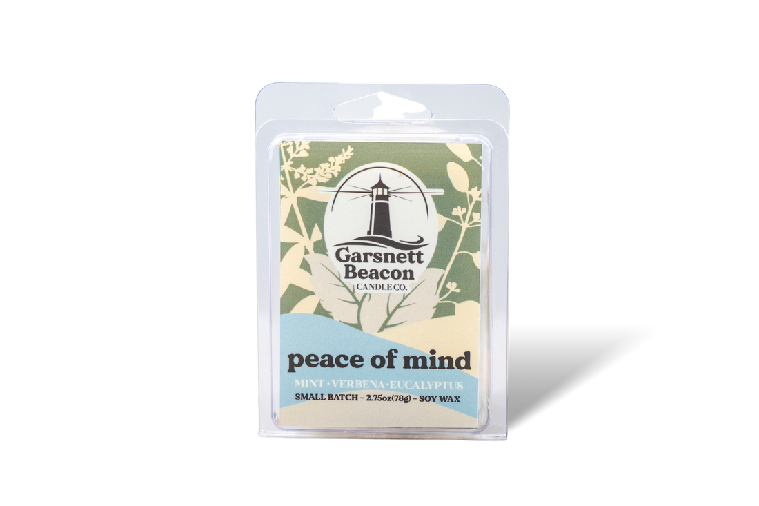 Peace of Mind Wax Melts - Mint, Verbena, Eucalyptus Scent