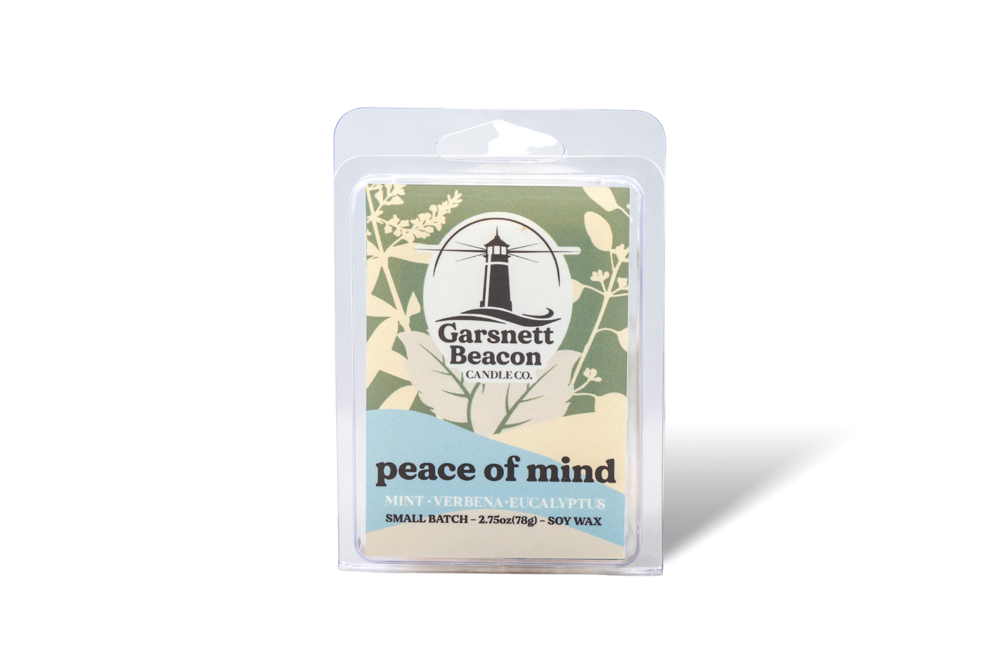 Peace of Mind Wax Melts - Mint, Verbena, Eucalyptus Scent