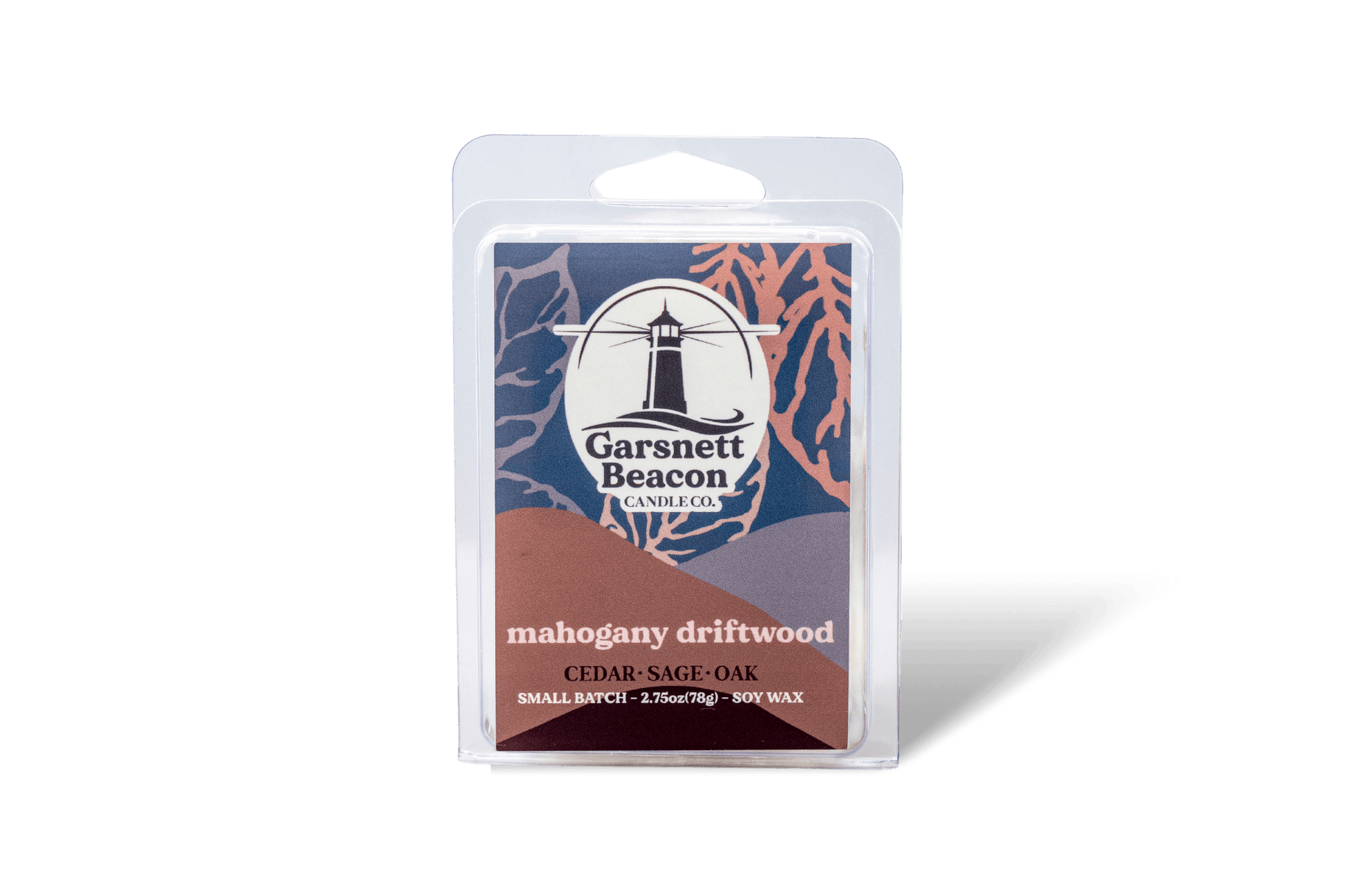 Mahogany Driftwood Wax Melts - Cedar, Sage, Oak Scent