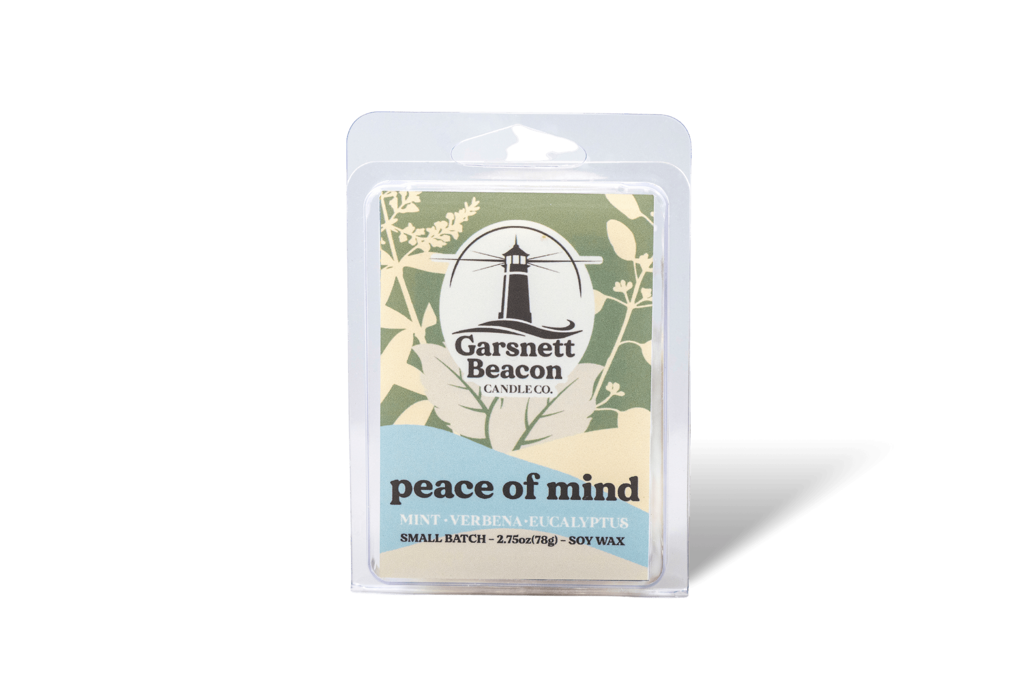 Peace of Mind Wax Melts - Mint, Verbena, Eucalyptus Scent