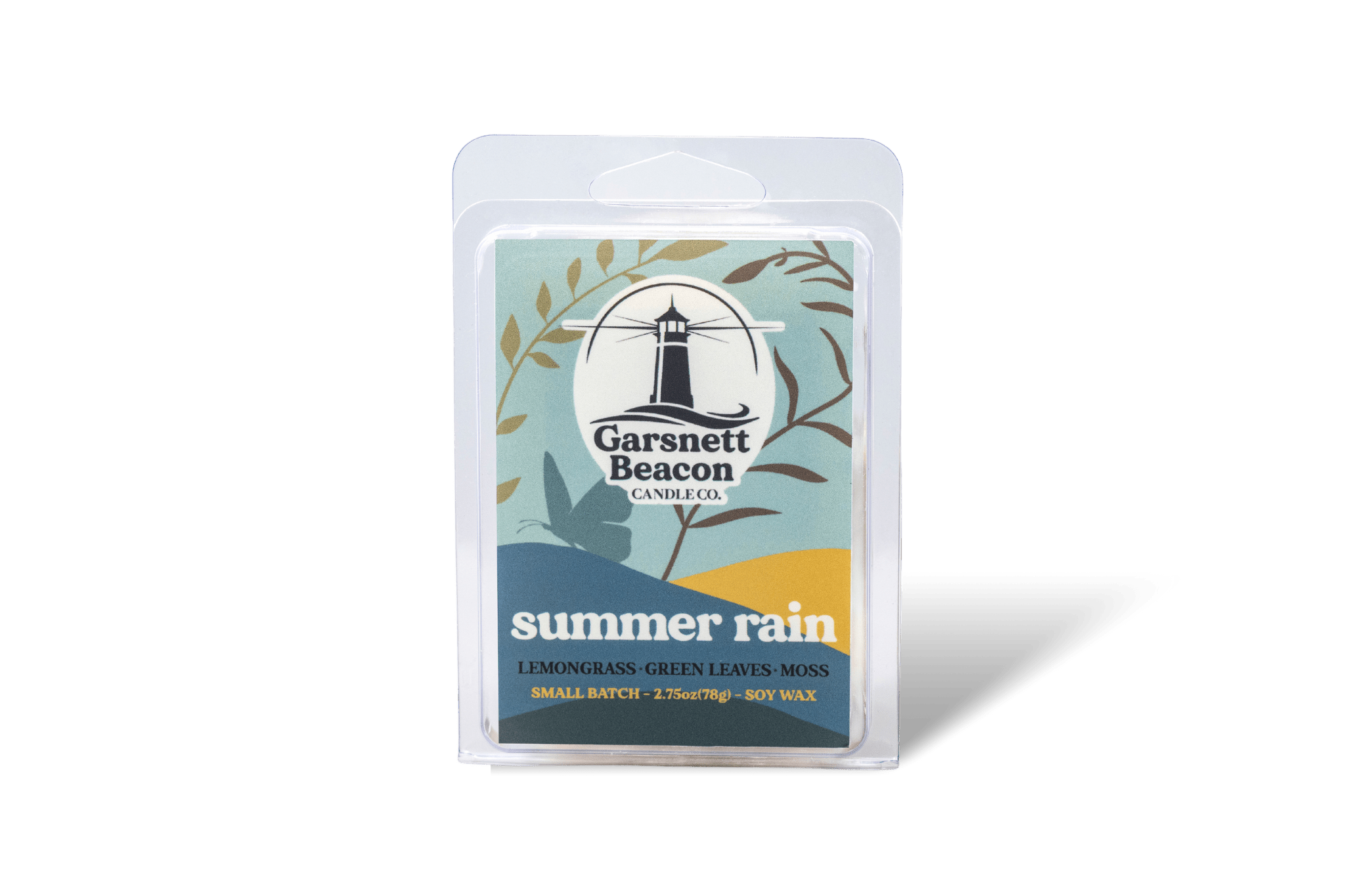 Summer Rain Wax Melts - Rain Water, Greenery, Fresh Cut Grass Scent